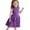 F91-Purple, variant on FYDUU Girls Dress Elegant Pleated A-Line Midi Dresses Sleeveless Formal Party Dress for Girls Round Neck Casual Sundress School Wear 9-10 Years