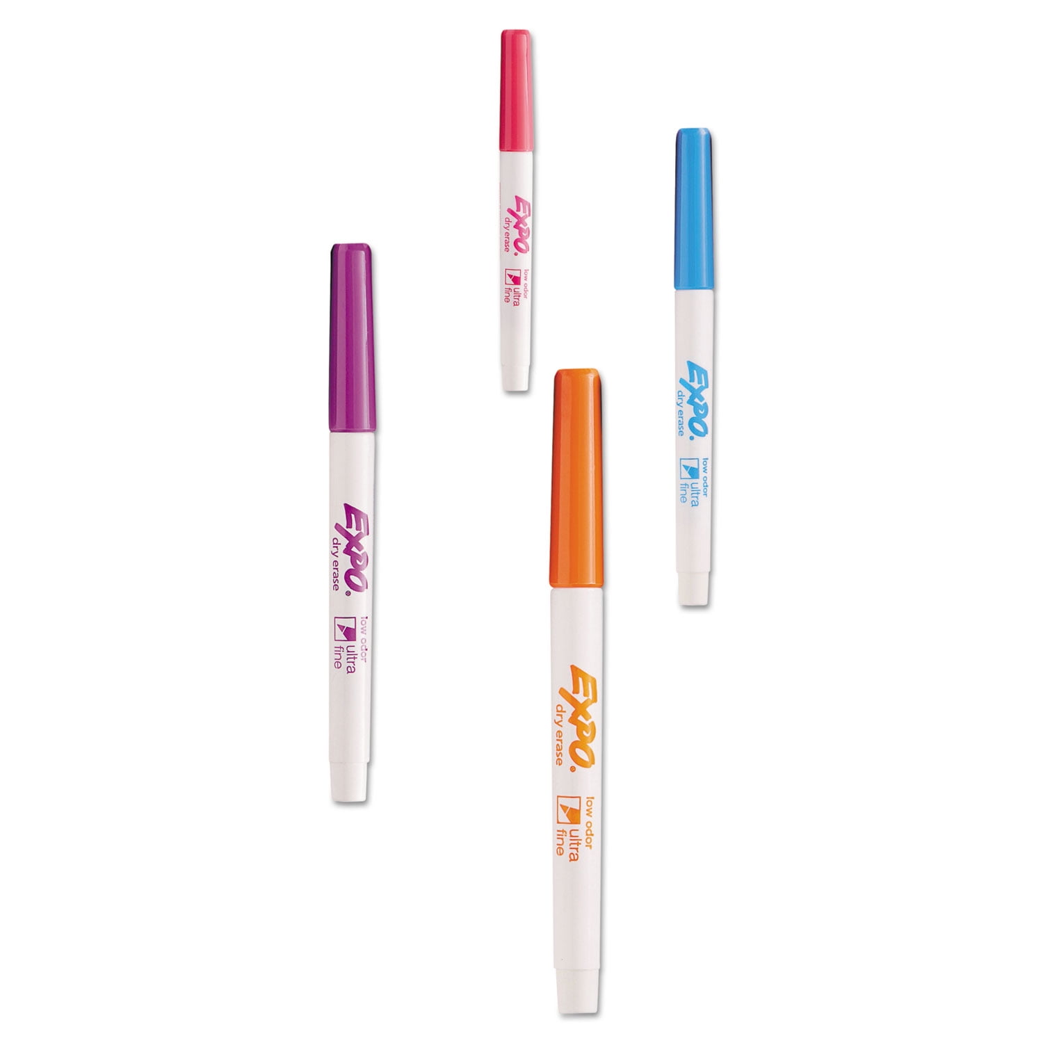 Expo® Low Odor Intense Color Dry Erase Fine Tip Markers, 4 pk - Harris  Teeter