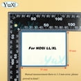 thumbnail image 5 of 1 juego de cubierta de lente de pantalla LCD para consola de juegos NDSi XL LL, kit de panel de protección superior con lápiz óptico de plástico para consola de juegos Nintendo DSi, 5 of 5