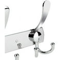 thumbnail image 3 of Modern Wall Coat Rack, Space-saving Design, Heavy Duty Hooks for Bathrooms Bedrooms Kitchens Hallways (15 Hooks), 3 of 5