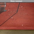 thumbnail image 6 of Ambesonne Orange Place Mats Set of 4, Mars Colonization Space, Standard Size, Orange Red, 6 of 6