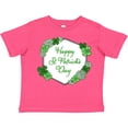 thumbnail image 3 of Inktastic Happy St. Patrick's Day Clovers Boys or Girls Toddler T-Shirt, 3 of 5