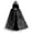 Black, variant on Girls Snowflake Princess Cape Kids Hooded Cloak Ice Costume 3-10Years