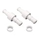 thumbnail image 1 of Juego de conectores de limpieza de piscinas de 2 piezas, accesorios de montaje de repuesto. Eficiente Tuerca de conector, 1 of 7