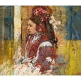 thumbnail image 2 of Wiley, Marta 13x12 White Modern Wood Framed Museum Art Print Titled - Ukraine II Vertical, 2 of 4