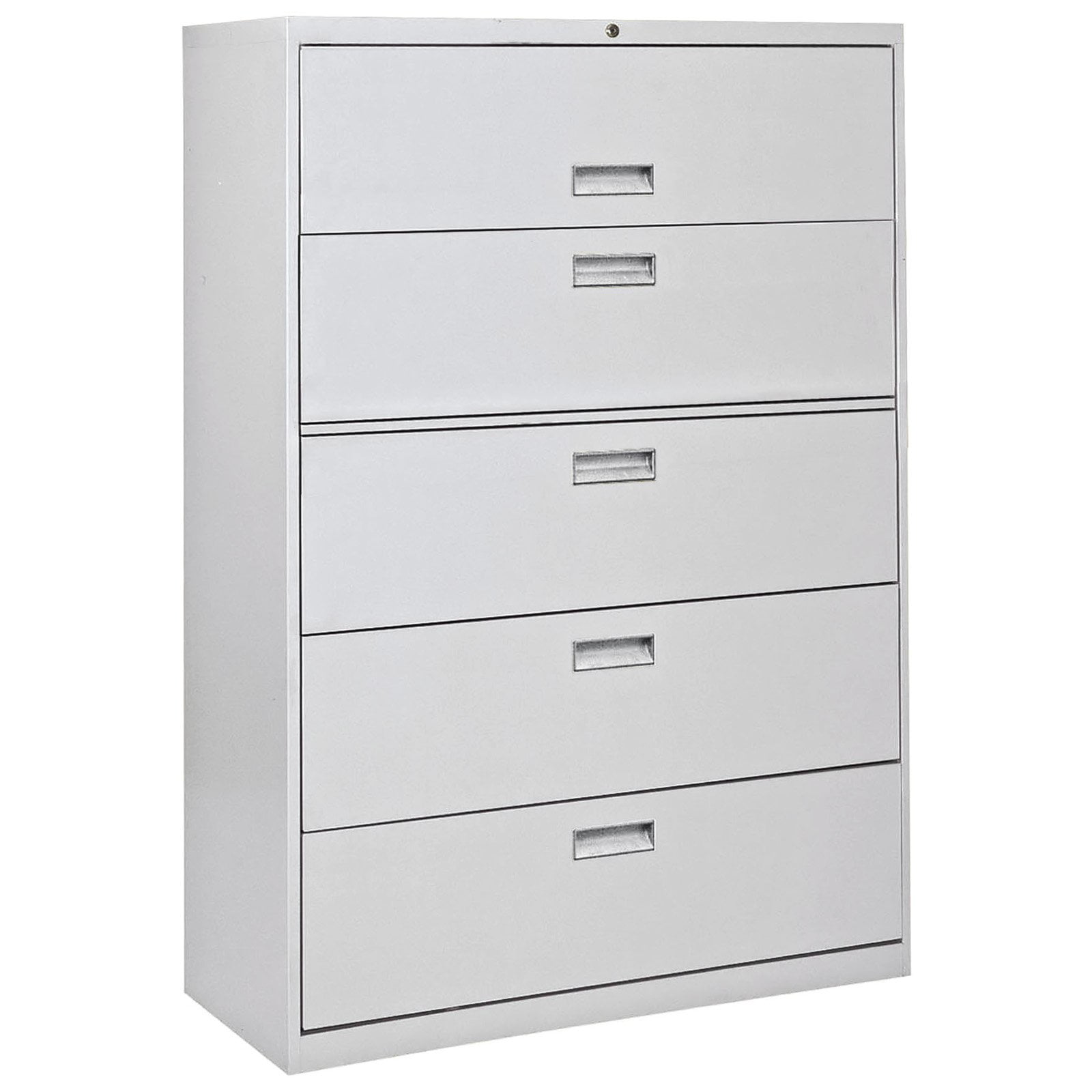 Sandusky Lee 800 Series 42 5 Drawer Full Pull Lateral File Dove Sandusky Lee 800 Series 42 5 Drawer Full Pull Lateral File Dove Gray