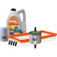 thumbnail image 1 of Kit De Afinación Con Aceite Mineral 15W40, Bujías Cobre, Filtro De Aire, Filtro De Aceite Y Filtro De Combustible 8 Piezas Compatible con Ford Ranger L4 2.3L DE 1985 A 1987, 1 of 1