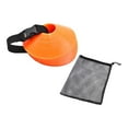 thumbnail image 4 of Conos de fútbol de agilidad, conos de disco de fútbol resistentes con bolsa de malla y correa, conos deportivos, conos de entrenamiento de fútbol para 40 piezas naranja, 4 of 8