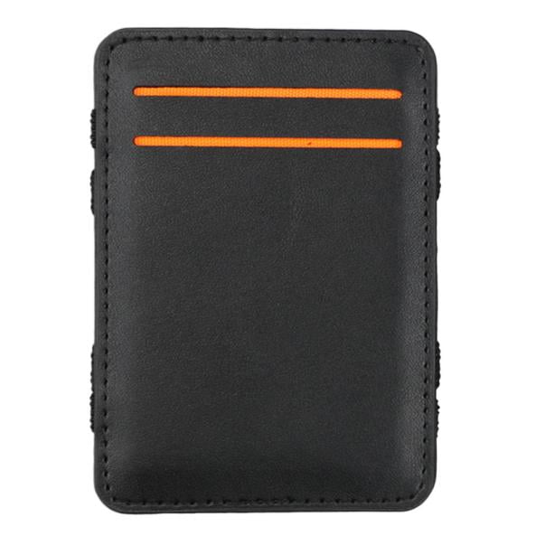 Designer Mens Wallet Mini Neutral Magic Bifold Leather Wallet Card