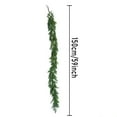 thumbnail image 4 of Christmas Garlands for Xmas Tree Decorations Christmas Pines Needle Wreath with Berry Artificial Christmas Wreath Winter Mantel Tabletop Porch Decor Holiday Wreath, 4 of 8