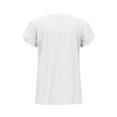thumbnail image 4 of Birdeem Mode Femmes Décontracté Couleur Unie Col en V Manches Courtes Blouses Amples, 4 of 10