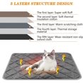 thumbnail image 4 of Thermal Reflection Pad with 5-Layer Constant Temperature System, Self Warming Pad for Dogs and Cats, Keeps Warmth by Reflecting Body Heat, Washable Pet Mat for Any Surface, 4 of 7