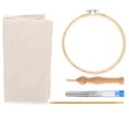 thumbnail image 2 of Punch Needle Embroidery Kit, Embroidery Hoops, Durable Ergonomic Designed Strong For Curtains Clothing, 2 of 8