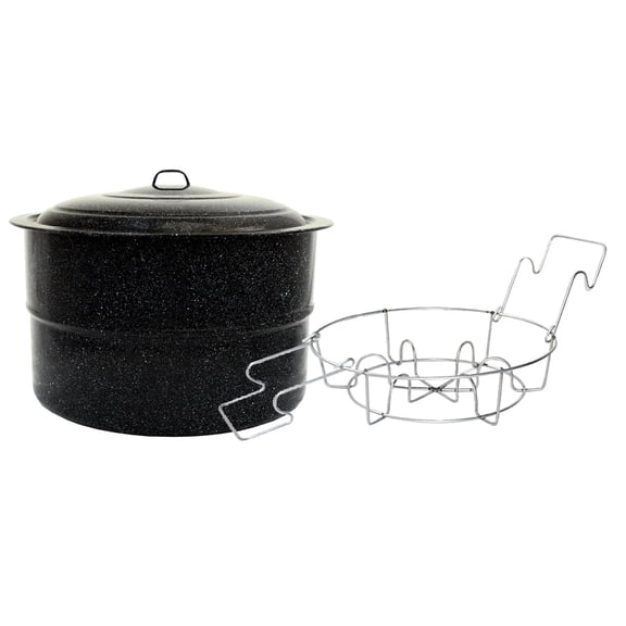 Granite Ware F0709-2 Canner, 33 Quart, Steel, Porcelain Enamel-Coated