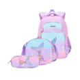 thumbnail image 2 of AHMOMEI Cute Print 3 Pieces Backpack Set, 16.54" Height Backpack with Lunch Tote & Pencil Case for Picnic, Weekend Play & Daily Casual Activities, 2 of 9