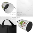 thumbnail image 2 of Sikiie Christmas Gnomes Print Round Dirty Clothes Basket, Waterproof Standing Foldable Storage Basket, for Laundry Room, Bedroom, Bathroom Storage-Small, 2 of 6