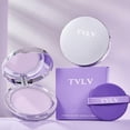 thumbnail image 2 of SharkTRUE Lavender Matte Powder Oil Control Long Lasting Waterproof/purple Pressed Powder Translucent I9m2, 2 of 8