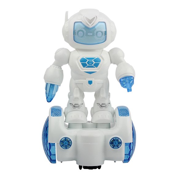 PVCS Children's Electric Universal Robot Cool Light Music Mechanical Walking Robot Toy Gift for Kids