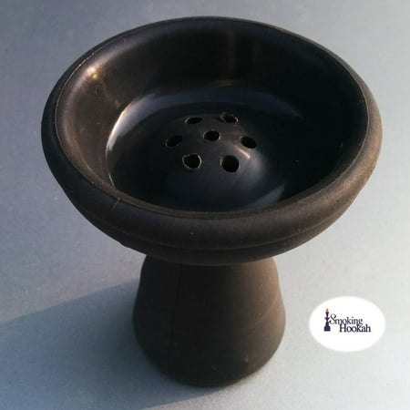 Glass Hookah Bowls Unbreakable Silicone BLACK Hookah Bowl Silicone Unbreakable Shisha Bowl, This is the newest invention in shisha bowls! you may be surprised thinking.., By Hookah Accessories ()