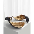 thumbnail image 3 of Cyan Design 10644 Aluminum Oak Brush Abstract Statue - Gold, 3 of 4