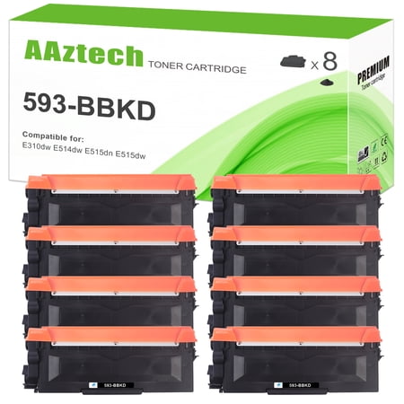 AAZTECH 8-Pack Compatible Toner Cartridge for Dell 593-BBKD E310dw E514dw E515dw E515dn Printer (Black) price history on PriceWatchPro
