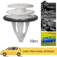 thumbnail image 4 of 10pcs Card Trim Panel Interior For Land Rover Freelander 2 Door Clips white, 4 of 5
