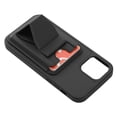 thumbnail image 5 of Mantto iPhone 11 case,iPhone Series Rugged Rubber Durable with kickstand Cover,shock and scratch resistant,2 in 1 Synthetic Leather+TPU Case for iPhone 11,Black, 5 of 7