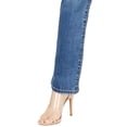 thumbnail image 5 of INC Womens Curvy i Straight Leg Jeans Blue 8, 5 of 7
