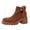 Brown, variant on Aayomet Boots For Womenï¼Riding Boots For Women Women Shoes Fashion Leopard Print Boots Thick Sole Thick Heel Women Walking Boot