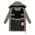 thumbnail image 4 of Marikoo Women's Warm Winter Coat with Hood - Quilted Thigh-Length Jacket - Natsukoo XVI, 4 of 9