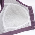 thumbnail image 4 of Versatile Everyday Comfort Front-Button Lingerie for Casual Home Wear with Backless Seamless Support and Adjustable Straps, 4 of 7