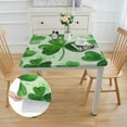 thumbnail image 2 of HAOXIT St.Patrick's Day Tablecloth Square Green Watercolor Shamrock Table Cloth,Stain Resistance Polyester Spring Table Covers for Kitchen Dining,Small Tablecloth for Party Picnic 40*40, 2 of 7