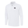 thumbnail image 2 of Men's Antigua White Georgia Bulldogs Reprocess Quarter-Zip Top, 2 of 3