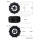 thumbnail image 5 of 4 Uds. Neumáticos de llanta antideslizantes Kits universales para 1/14 1/16 144001 124018 RC Car Ndcxsfigh libre de BPA, 5 of 9