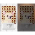 thumbnail image 2 of Chihuahua Fall Leaves Portrait Ceramic Night Light, 2 of 2