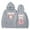 Grey, variant on XUELUO Boys Hoodies And Sweatshirts Kids Autumn Winter DIY Ice Cream Print Hooded Long Sleeve Pullover Tops Holiday Wear,Red,9-10 Years