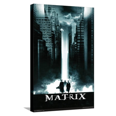 The Matrix - Key Art Canvas Wall Poster 14.725 x 22.375