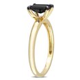 thumbnail image 2 of Everly Women's Diamond 14K Yellow Gold Plated Engagement Ring, 2 of 7