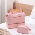 thumbnail image 1 of Bolsa De Ejercicios Bolsas de separación húmedas y secas de nailon, bolsa de asas ligera multifuncional para hombres y mujeres, 1 of 9
