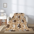 thumbnail image 2 of Sikiie Snake And Flower Cozy Flannel Fleece Throw Blanket: Lightweight & Thick for All Seasons - Perfect for Women, Men, & Kids"60"x50", 2 of 6