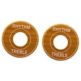 thumbnail image 1 of MERIGLARE DIY 3-Way Switch Toggle Washers for LP/ Electric Guitar Parts Golden 2PCS, 1 of 8