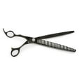 thumbnail image 3 of Geib Black Pearl Lefty Grooming Shears Pro High Performance Dog Cat Left Handed (8 1/2 Inch Left Handed 26 Tooth Texturizer Shears), 3 of 12