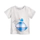 thumbnail image 1 of First Impressions playera con gráfico de tortuga para niños, gris, 6 meses, 1 of 1