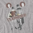thumbnail image 2 of Batman Classic TV T-Shirt Classified Unisex Graphic Tee For Men & Women, 2 of 7