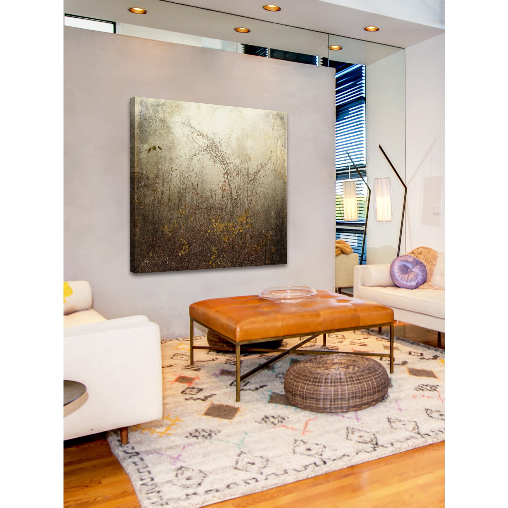 "Leaden Sky" Painting Print on Wrapped Canvas