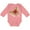Mauve, variant on Inktastic Watermelon Butterfly Boys or Girls Long Sleeve Baby Bodysuit