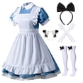 thumbnail image 1 of Disfraz de Criada Francesa Lolita Wannsee Azul 5XL, 1 of 7