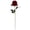 Red, variant on Artificial Burgundy Roses Bulk, Fake Red Roses Flower with Stems Realistic Flowers for Valentine's Day Decor, Wedding Centerpiece, Home Table Arrangement & Romantic Gift