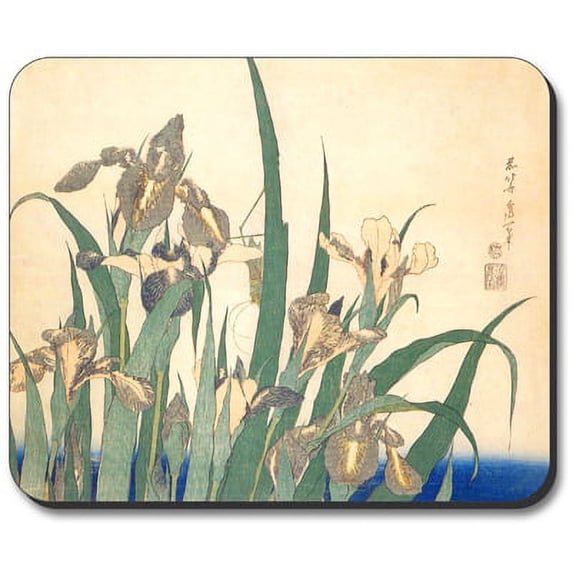 Art Plates brand Mouse Pad - Monet: Violet Lilies