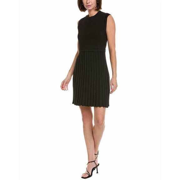 Sandro womens Mini Dress, 42, Black